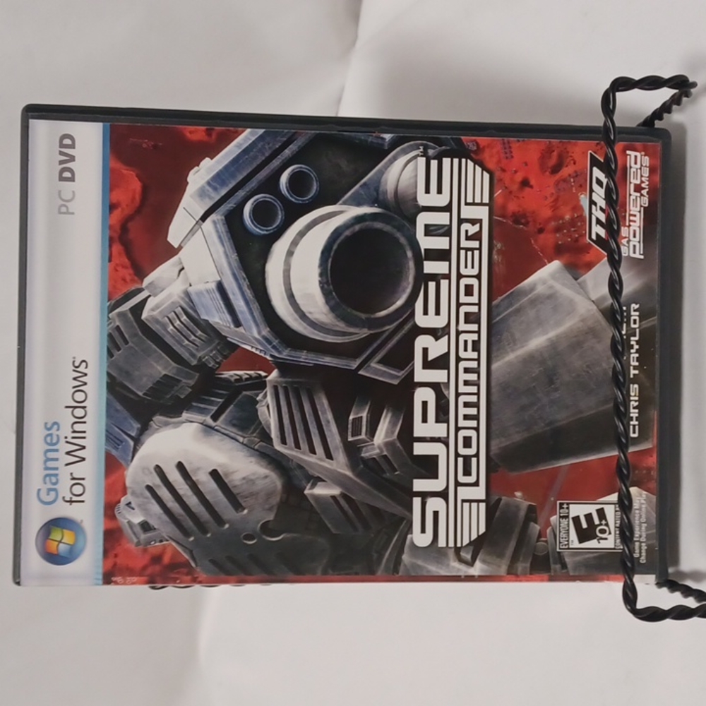 3/$12 Supreme Commander PC Game with Poster and Holographic Collectors Card